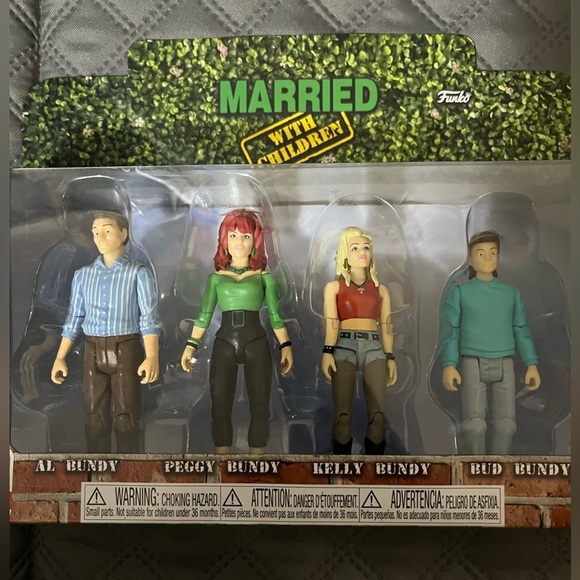 Funko Married with Children 2018 Fall Convention Exclusive 4 Figure Sealed Set - Picture 6 of 6
